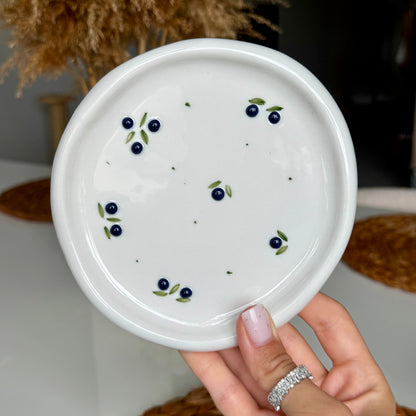 🫐 Blueberry Dream Mug & Saucer Set